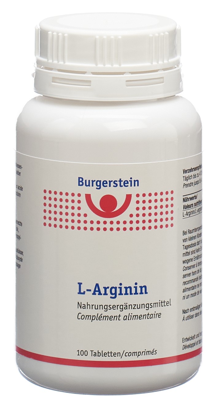 BURGERSTEIN L-Arginin Tabl 100 Stk