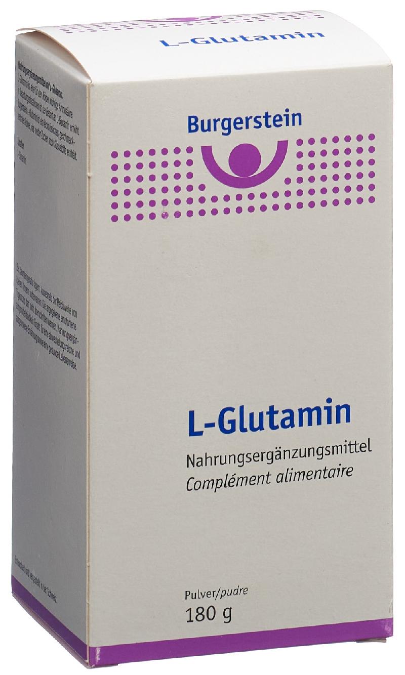 BURGERSTEIN L-Glutamin Plv Ds 180 g