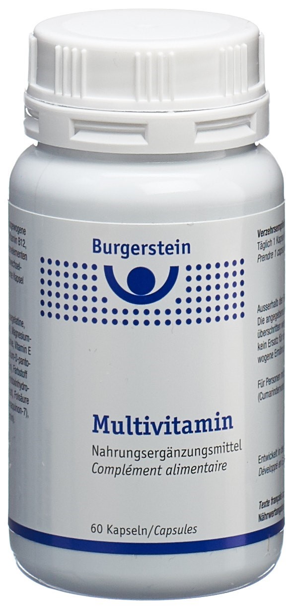 BURGERSTEIN Multivitamin Kaps Ds 60 Stk