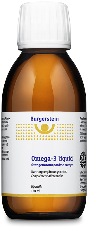 BURGERSTEIN Omega-3 liquid Fl 150 ml