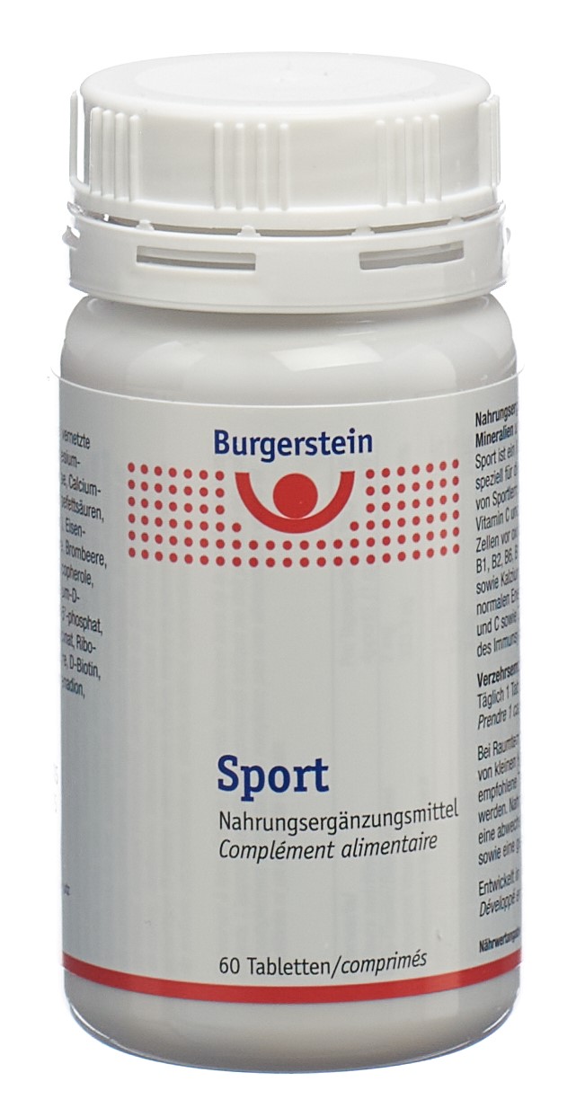 BURGERSTEIN Sport Tabl 120 Stk