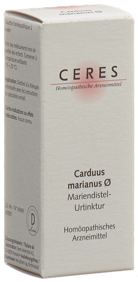 CERES Carduus marianus Urtinkt Fl 20 ml