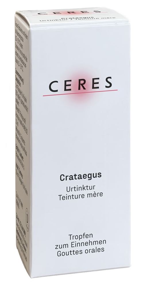 CERES Crataegus Urtinkt Fl 20 ml