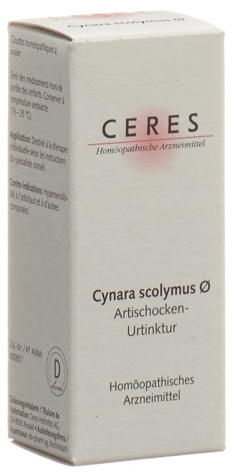 CERES Cynara scolymus Urtinkt Fl 20 ml