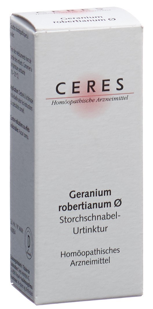 CERES Geranium robertianum Urtinkt Fl 20 ml
