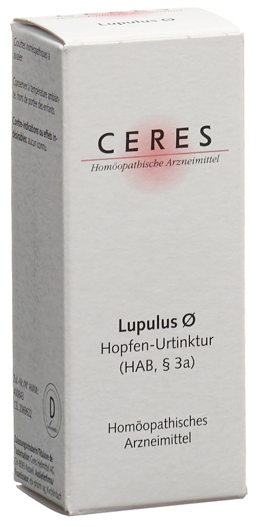 CERES Lupulus Urtinkt Fl 20 ml