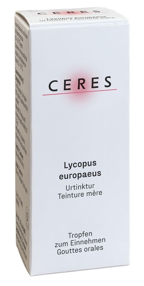 CERES Lycopus europaeus Urtinkt Fl 20 ml