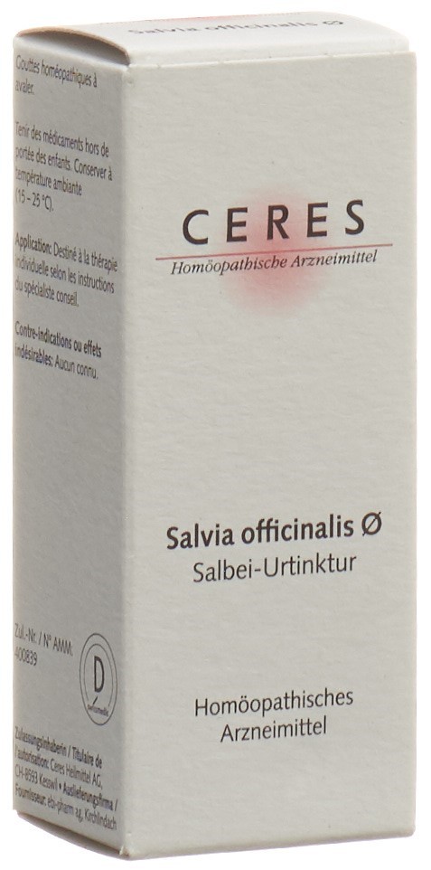 CERES Salvia Urtinkt Fl 20 ml