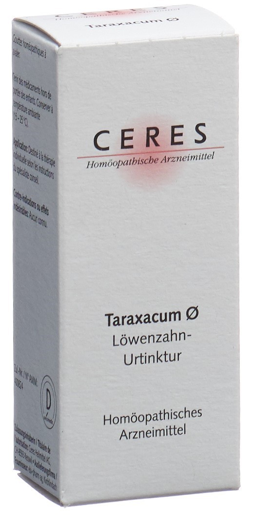 CERES Taraxacum Urtinkt Fl 20 ml