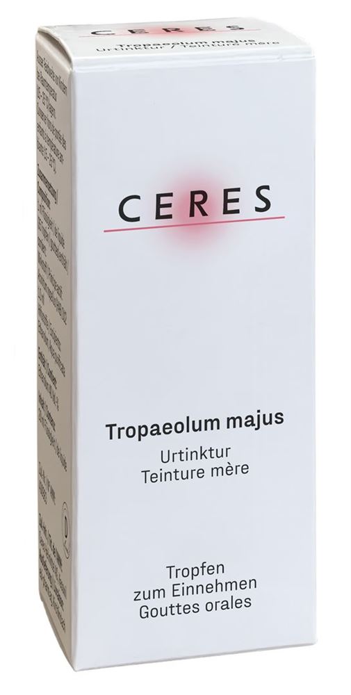 CERES Tropaeolum majus Urtinkt Fl 20 ml