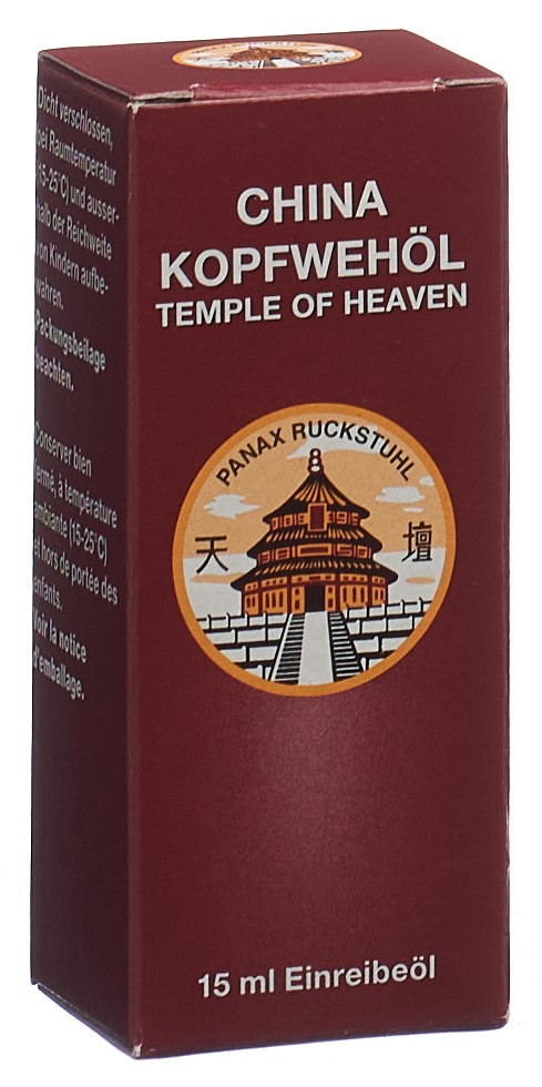 CHINA Kopfwehöl Temple of Heaven Fl 15 ml