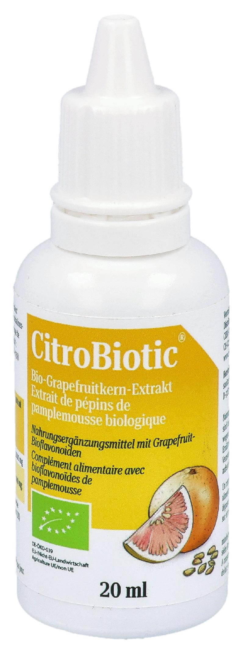 CITROBIOTIC Grapefruitkern Extrakt Bio 50 ml