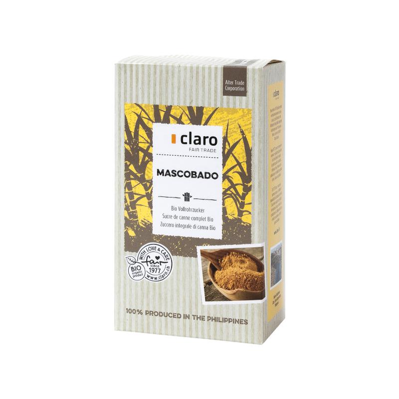 CLARO Mascobado Vollrohrzucker Bio 1 kg