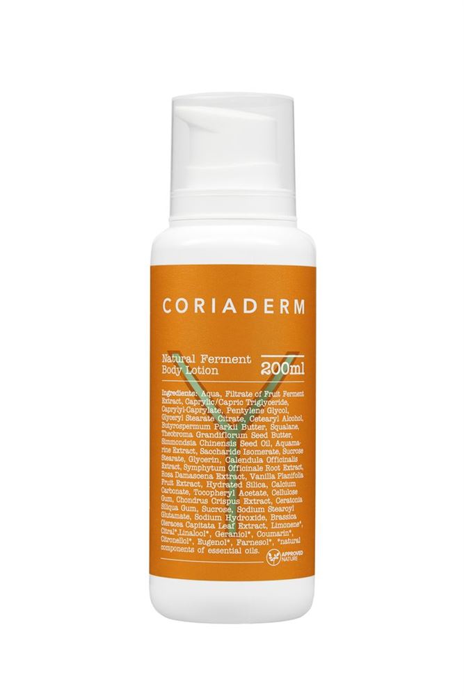 CORIADERM Natural Ferment Body Lotion Disp 200 ml