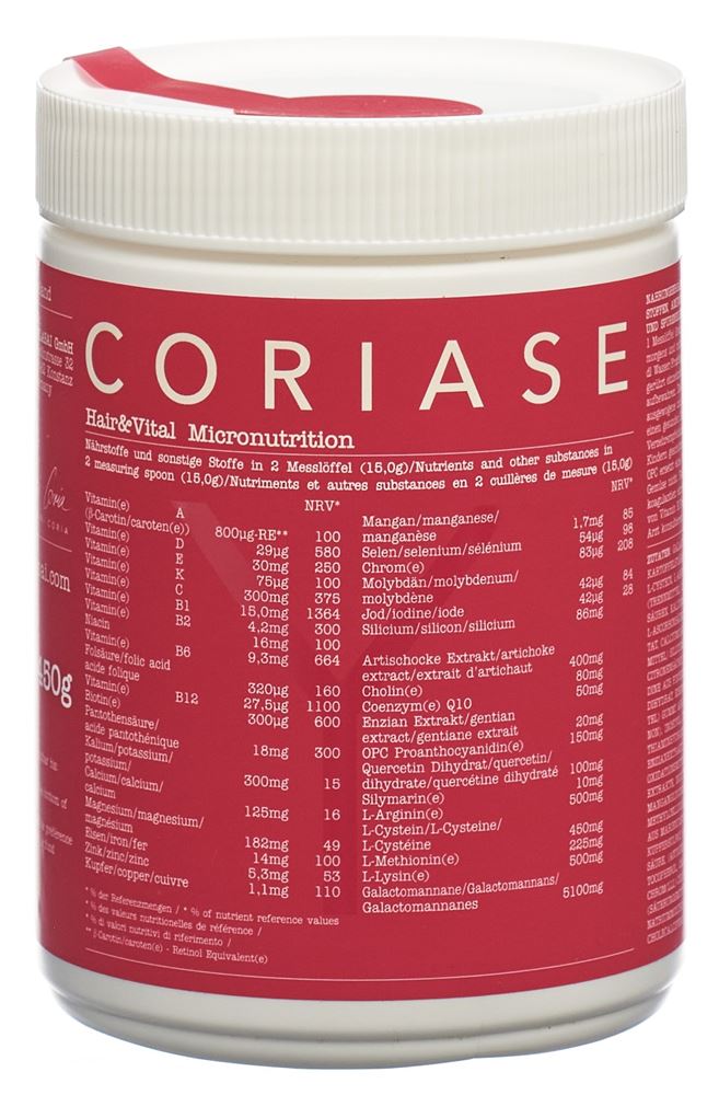 CORIASE Hair & Vital Granulat Ds 450 g