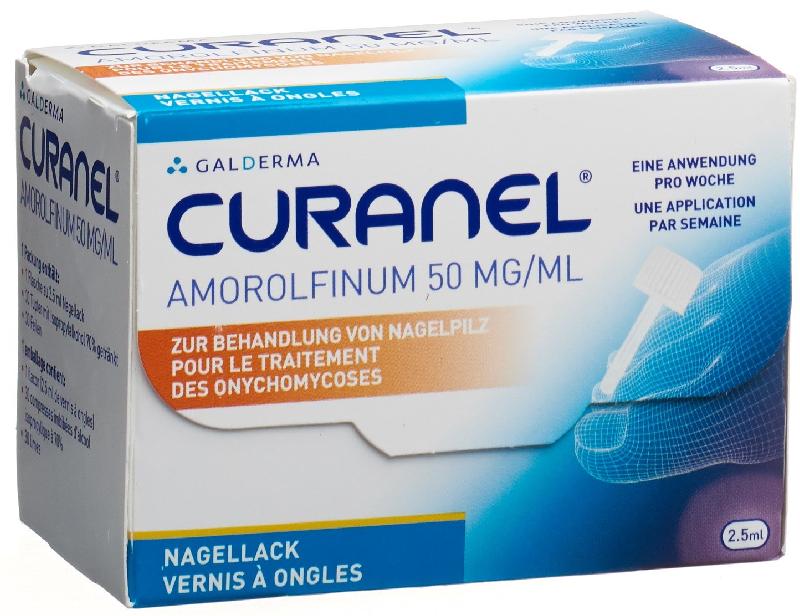 CURANEL Nagellack Amorolfinum 50 mg/ml 2.5 ml