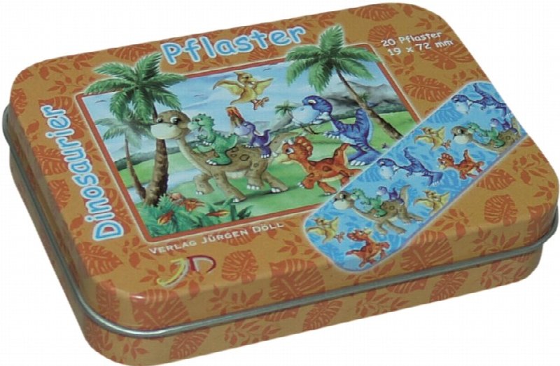 DÖLL Heftpflaster 19x72mm Dinosaurier (n) 20 Stk