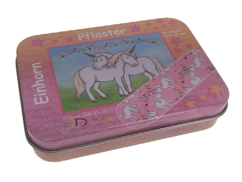 DÖLL Heftpflaster 19x72mm Einhorn 20 Stk