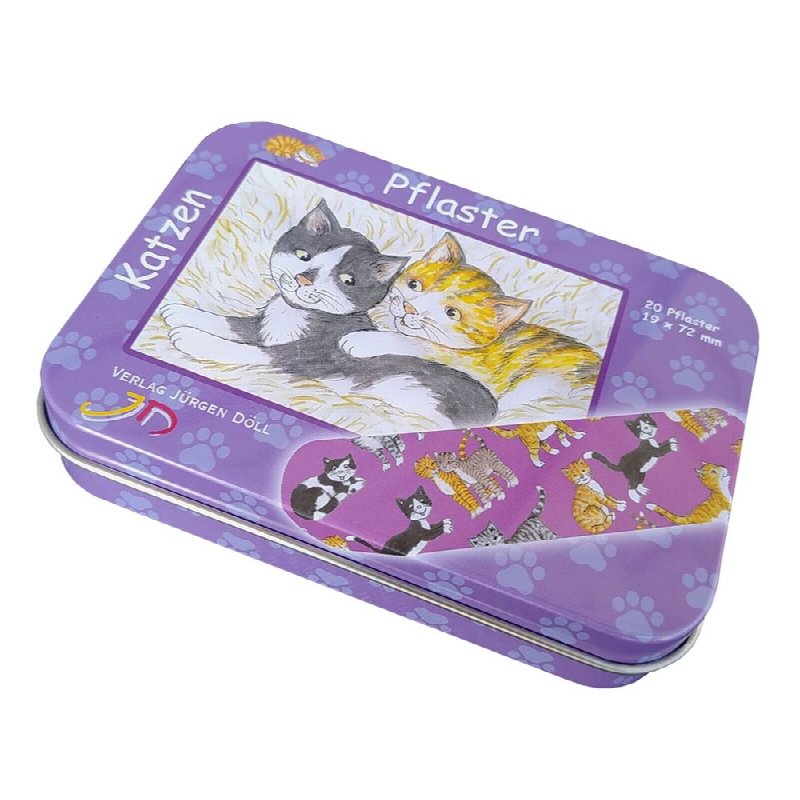 DÖLL Heftpflaster 19x72mm Katzen 20 Stk