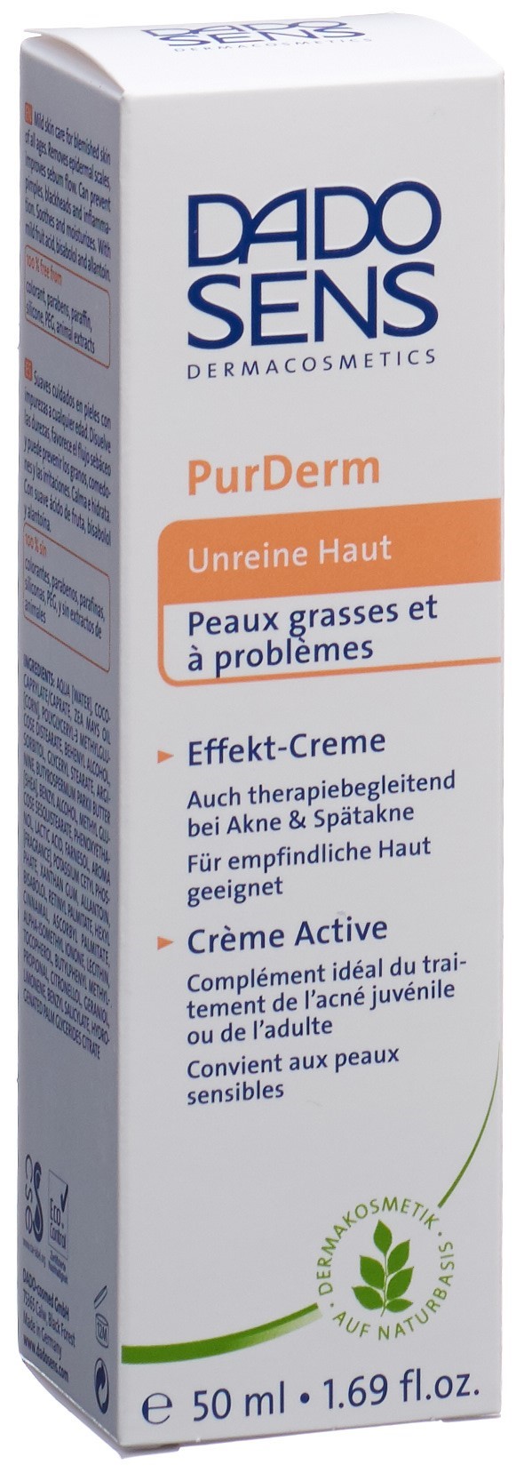 DADO SENS PurDerm Effekt Creme 50 ml