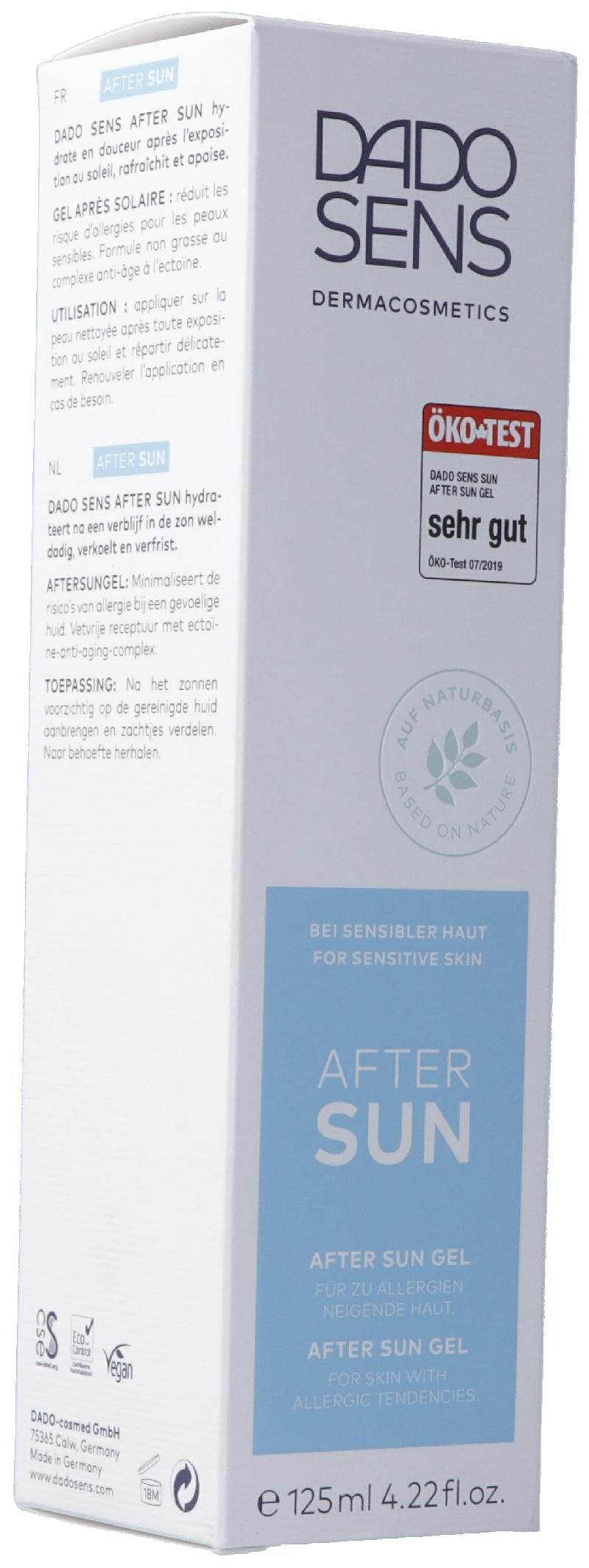 DADO SENS Sun After Sun Gel 125 ml