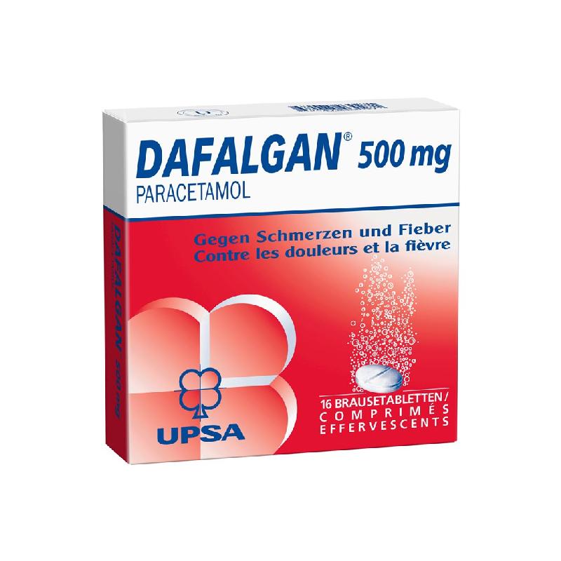 DAFALGAN Brausetabl 500 mg 16 Stk