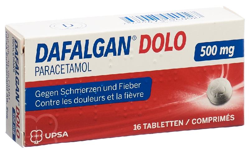 DAFALGAN Dolo Tabl 500 mg 16 Stk