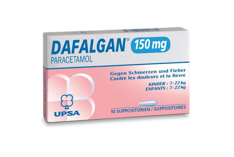 DAFALGAN Supp 150 mg 10 Stk
