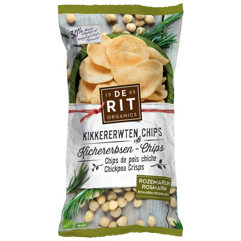DE RIT Kichererbsen-Chips Rosmarin Bio Btl 75 g