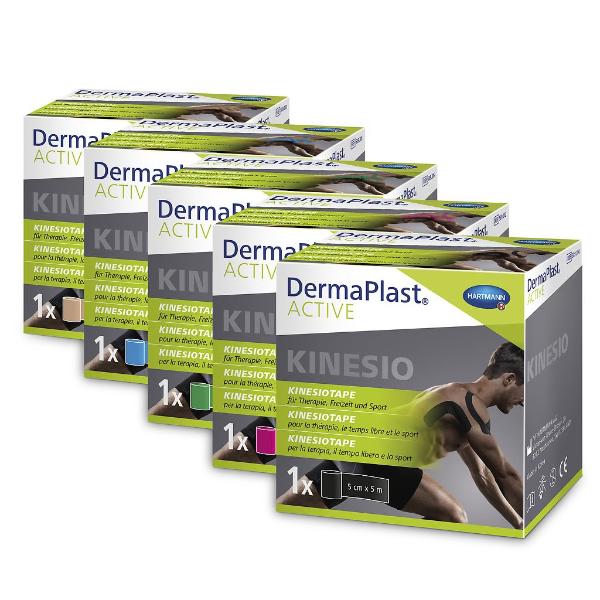 DERMAPLAST Active Kinesiotape 5cmx5m blau