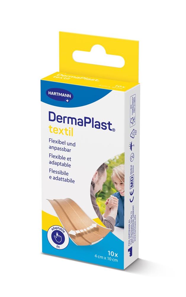 DERMAPLAST Text Schnellverb 4x10cm bei 10 Stk