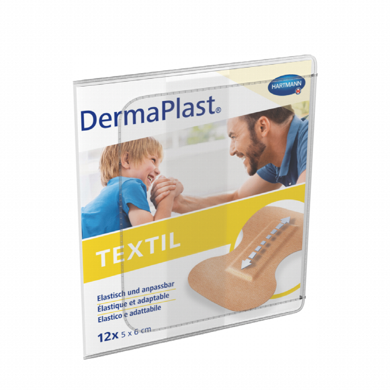 DERMAPLAST TEXTIL Fingerspitzen 5x6cm elast 12 Stk