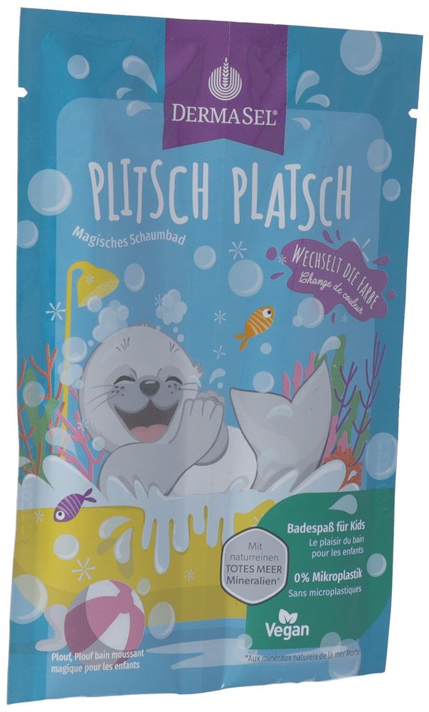 DERMASEL Kinderschaumbad Plits Plats df 2 x 15 ml