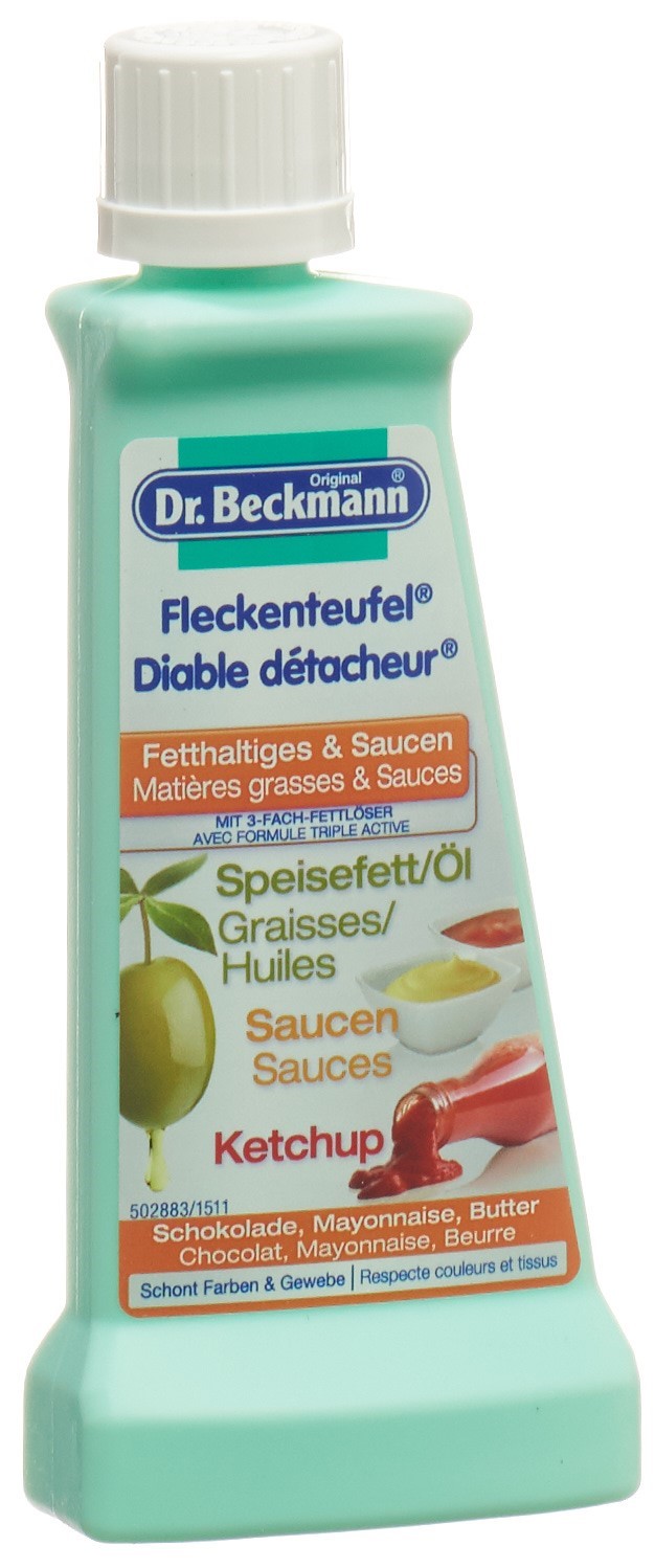 DR BECKMANN Fleckenteufel Fetthaltig&Saucen 50 ml