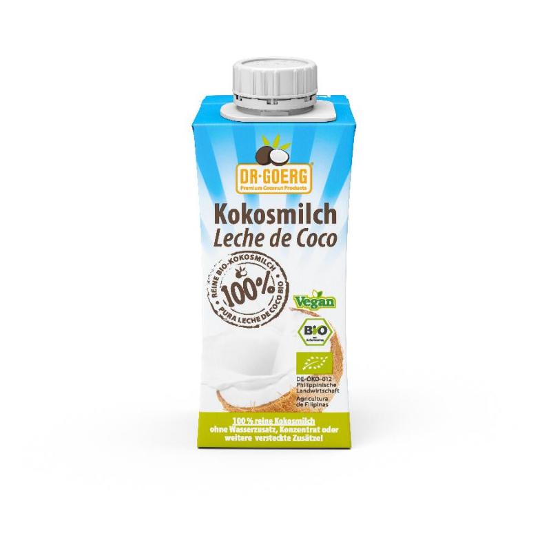 DR. GOERG Kokosmilch Tetra 200 ml