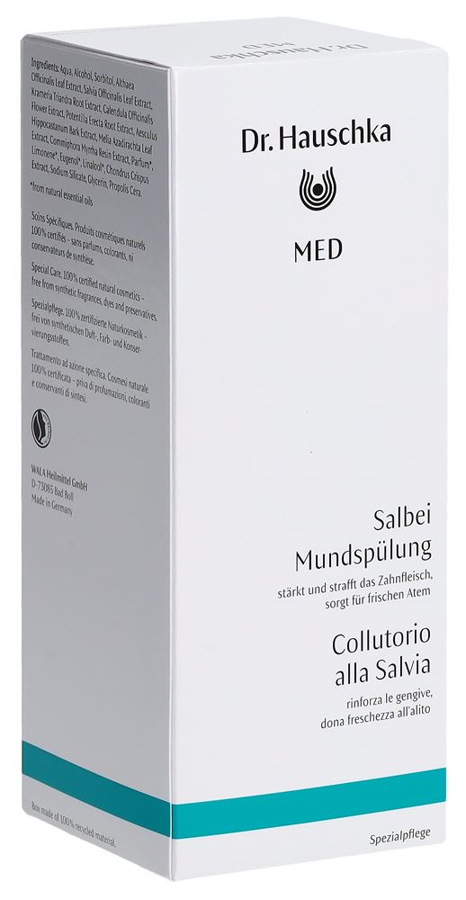 DR. HAUSCHKA MED Mundspülung Salbei 300 ml