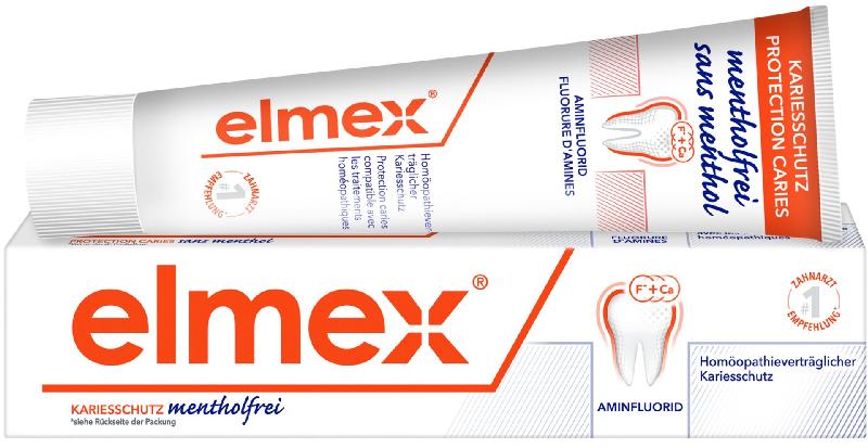 ELMEX KARIESSCHUTZ Zahnpasta mentholfrei 75 ml