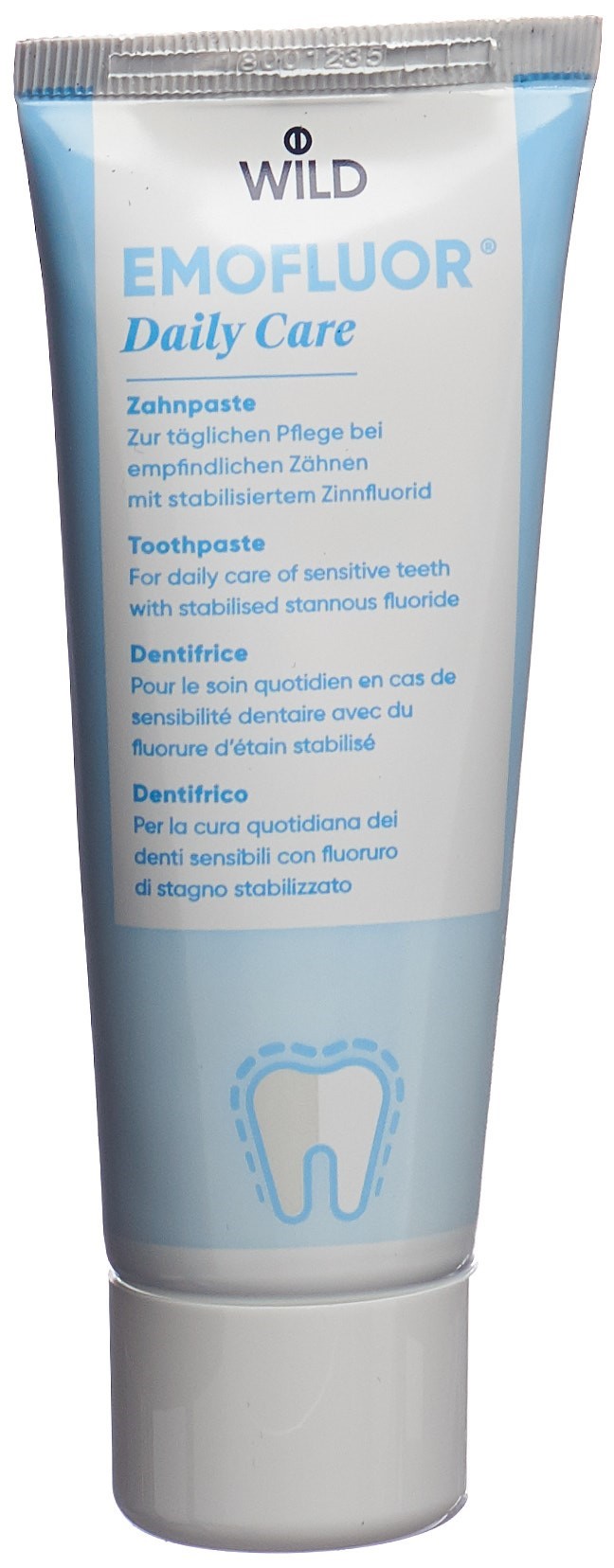 EMOFLUOR Daily care Zahnpaste Tb 75 ml