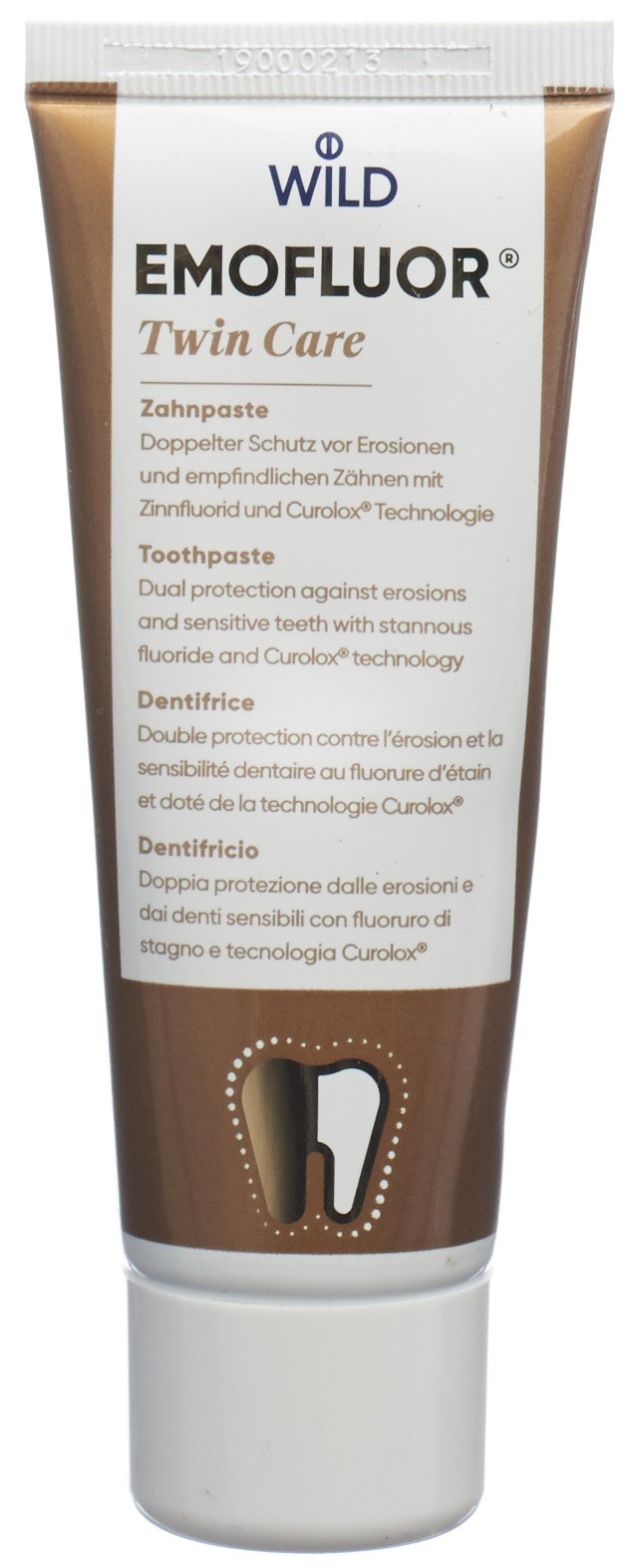 EMOFLUOR Twin Care Zahnpaste Tb 75 ml