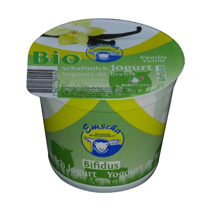Emscha Schafmilchjoghurt Bifidus Vanille Bio