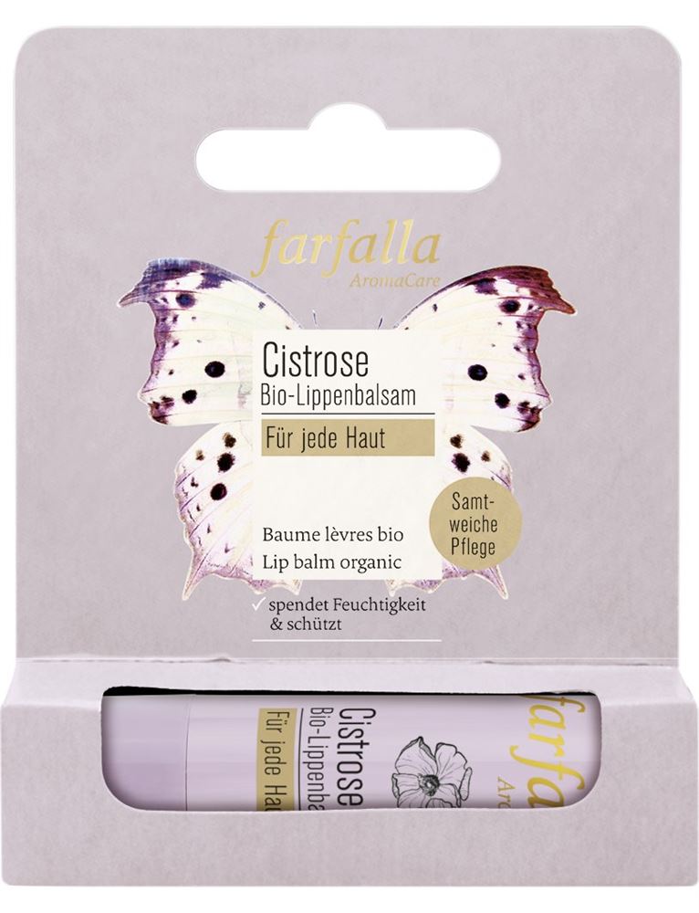 FARFALLA Bio-Lippenbalsam Cistrose 4.6 ml