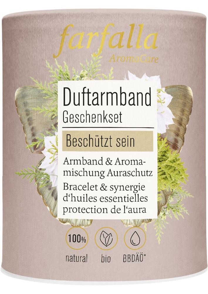 FARFALLA Geschenkset Duftarmband beschützt sein