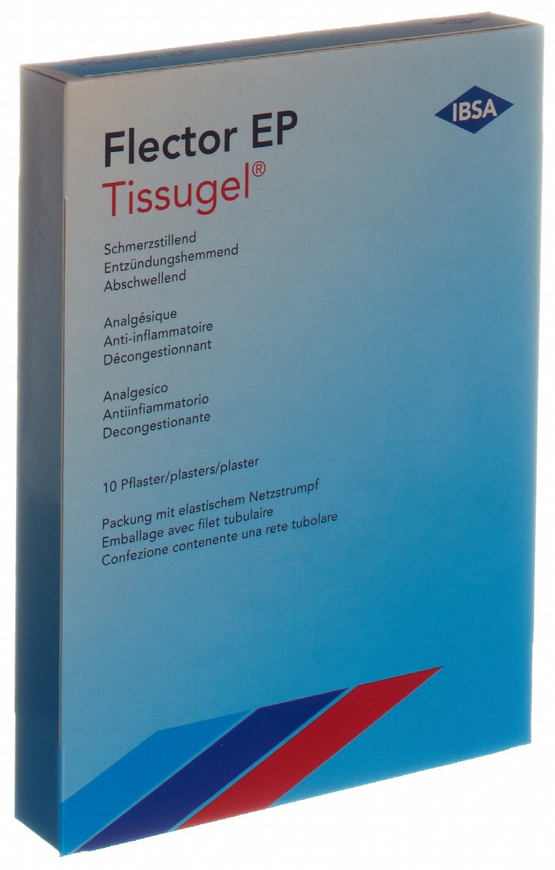 FLECTOR EP Tissugel Pfl 10 Stk