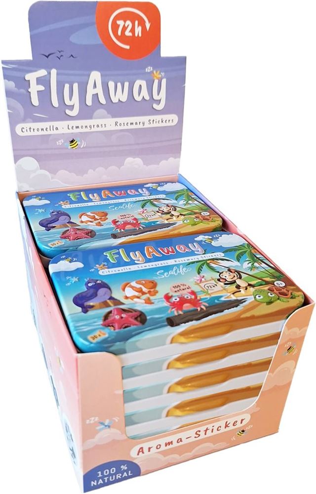 FLYAWAY Duftaufkleber Garden Ds 30 Stk