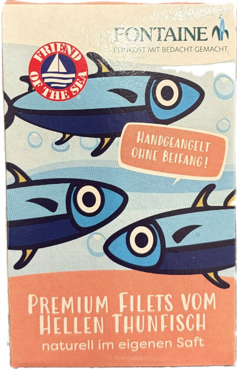 Fontaine Thunfisch Hell Im Eigenen Saft Naturell