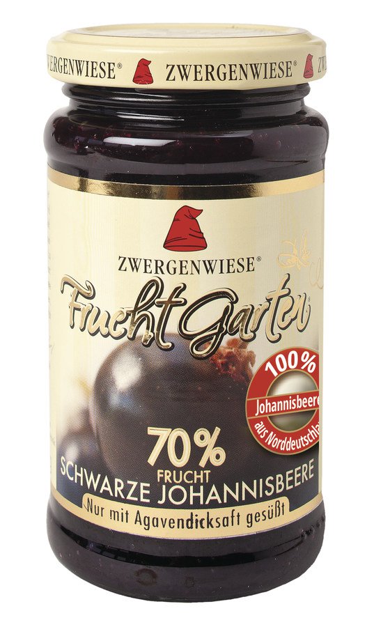 FRUCHTGARTEN Schwarze Johannisbeer 225 g