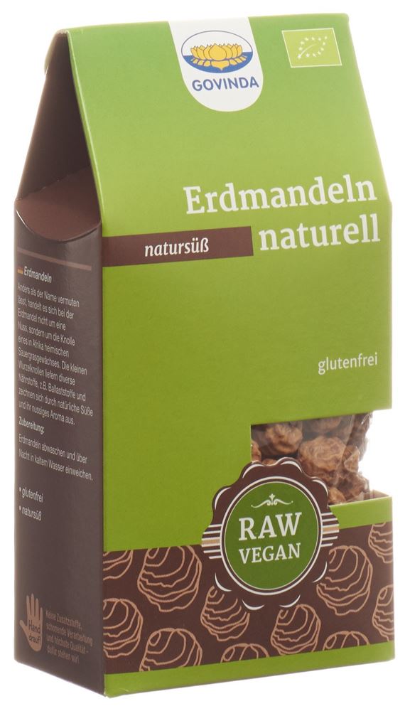 GOVINDA Erdmandeln naturell ganz Bio 250 g