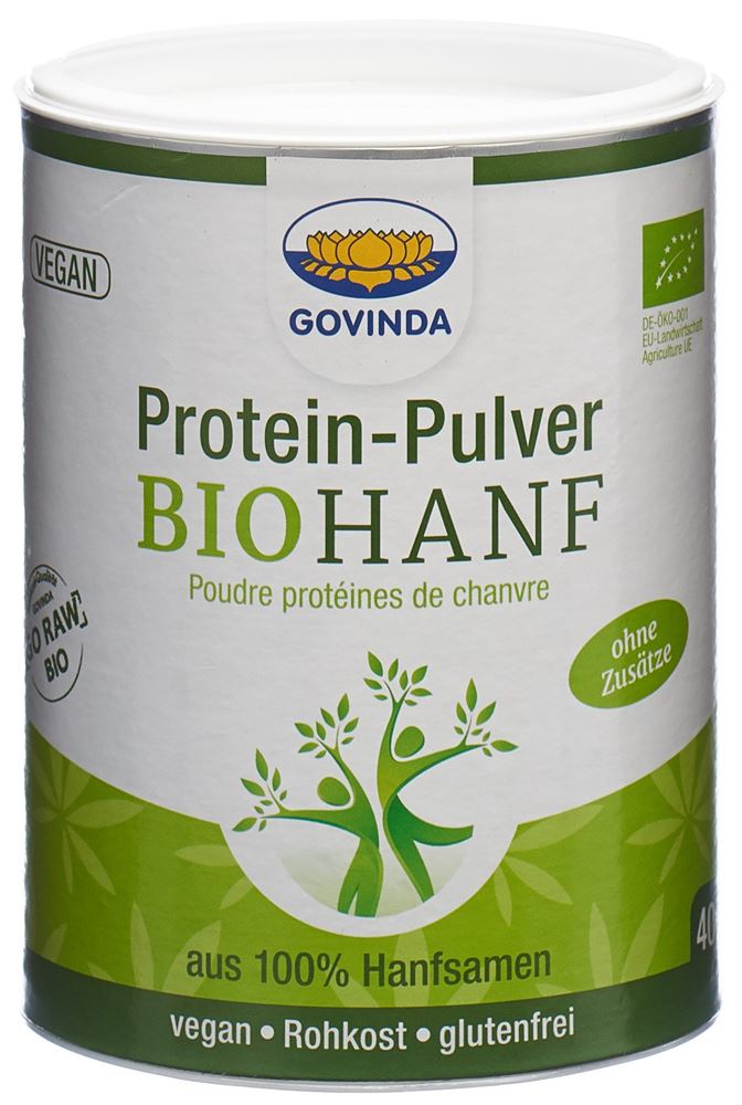 GOVINDA Proteinpulver Hanf Bio Ds 400 g