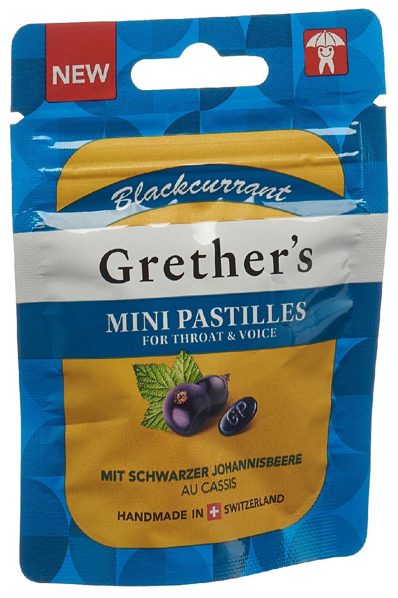 GRETHERS Blackcurrant Past Btl 110 g