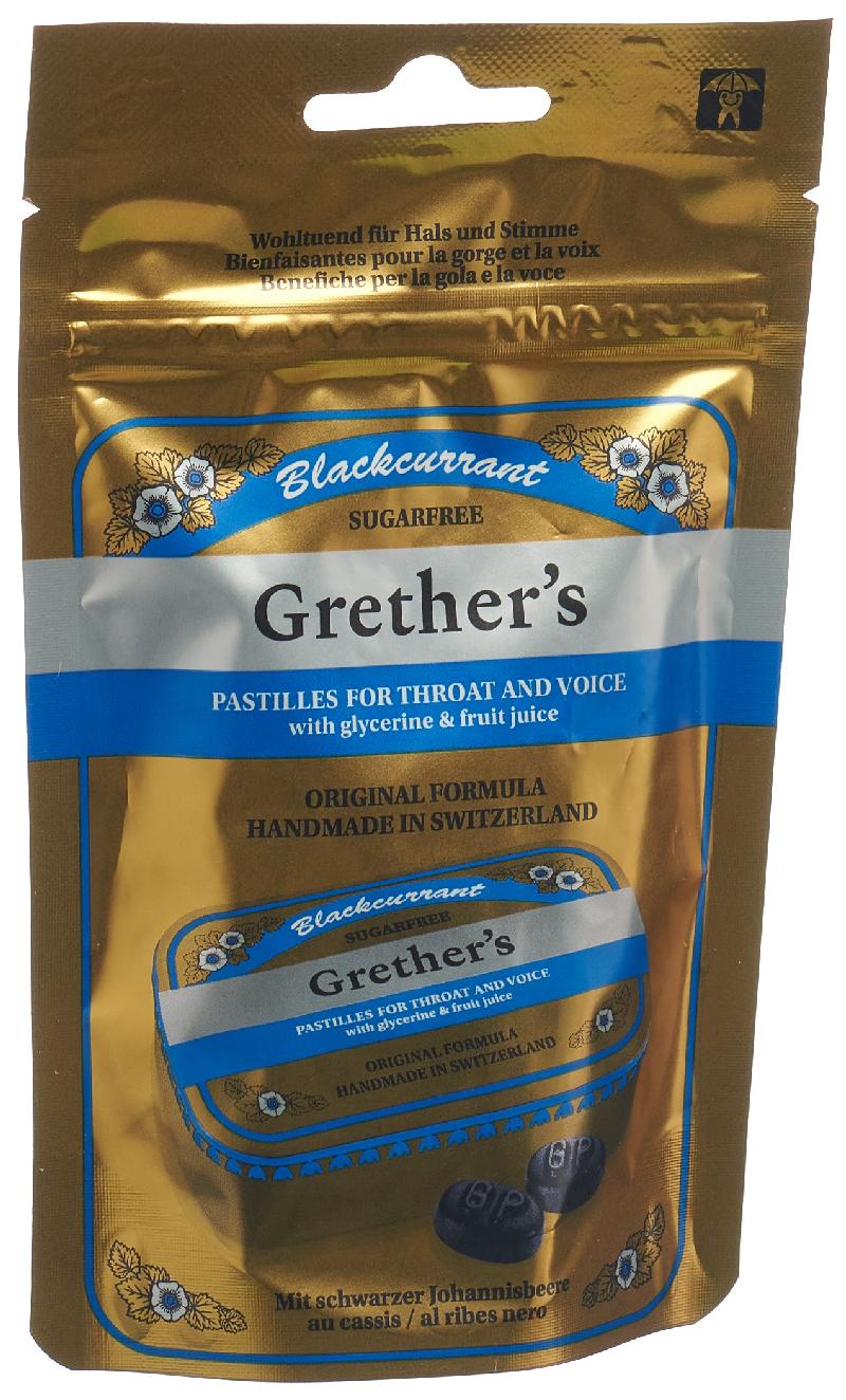 GRETHERS Blackcurrant Past o Z Ds 110 g